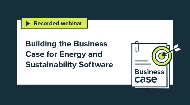 Building the Business Case for Energy and Sustainability Software